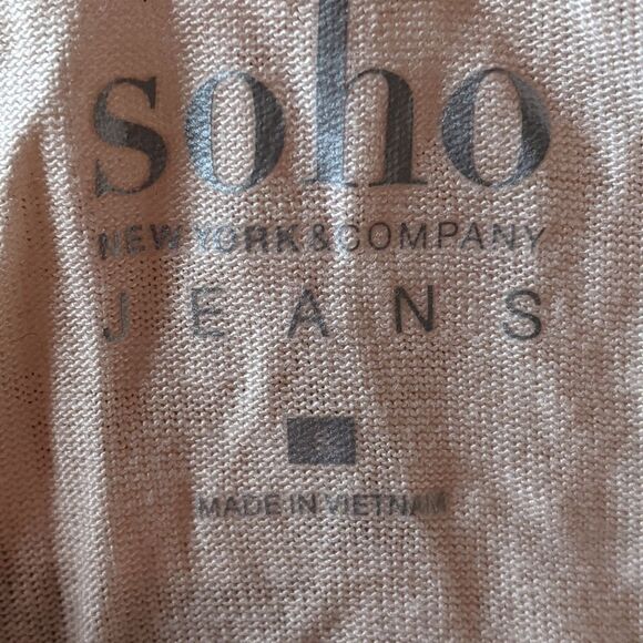 NWOT NY&C Pink Lace Top Size Small - Picture 5 of 5